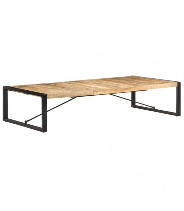 vidaXL Coffee Table 180x90x40 cm Rough Mango Wood