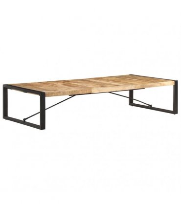 vidaXL Coffee Table 180x90x40 cm Rough Mango Wood