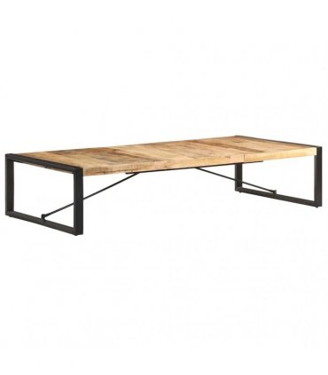 vidaXL Coffee Table 180x90x40 cm Rough Mango Wood