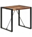 vidaXL Dining Table 80x80x75 cm Solid Wood