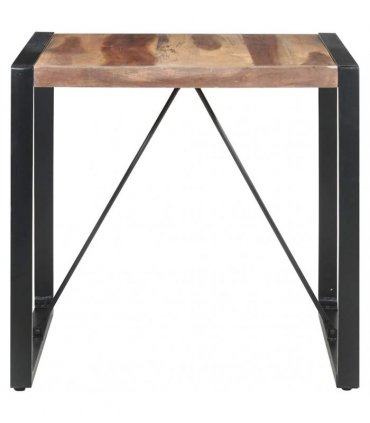 vidaXL Dining Table 80x80x75 cm Solid Wood
