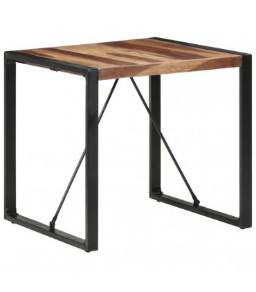 vidaXL Dining Table 80x80x75 cm Solid Wood