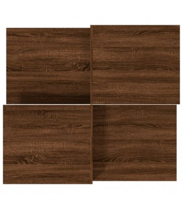 vidaXL Coffee Tables 2 pcs Brown Oak Engineered Wood