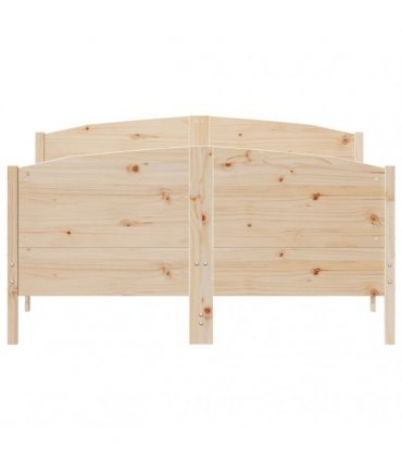 vidaXL Bed Frame without Mattress 120x200 cm Solid Wood Pine