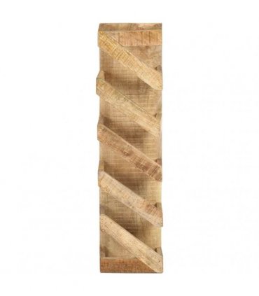 vidaXL Wine Rack for 5 Bottles Solid Mango Wood