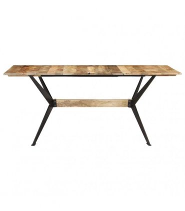 vidaXL Dining Table 180x90x76 cm Solid Mango Wood