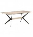 vidaXL Dining Table 180x90x76 cm Solid Mango Wood