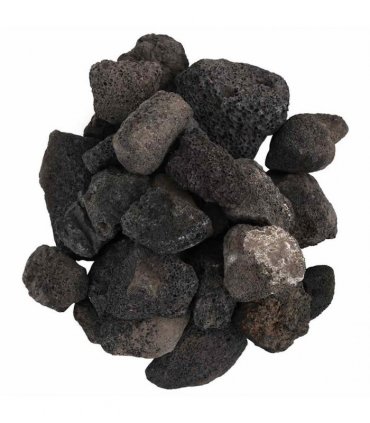 vidaXL Volcanic Rocks 10 kg Black 5-8 cm