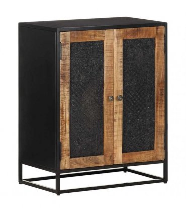 vidaXL Sideboard 60x35x75 cm Rough Mango Wood