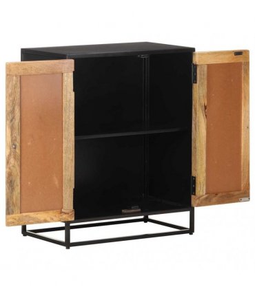 vidaXL Sideboard 60x35x75 cm Rough Mango Wood