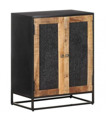 vidaXL Sideboard 60x35x75 cm Rough Mango Wood