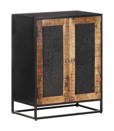 vidaXL Sideboard 60x35x75 cm Rough Mango Wood