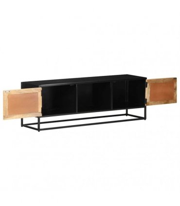 vidaXL TV Cabinet 120x30x40 cm Rough Mango Wood