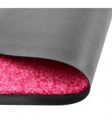 vidaXL Doormat Washable Pink 90x120 cm