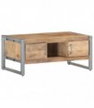vidaXL Coffee Table 95x50x40 cm Rough Mango Wood