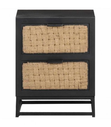 vidaXL Bedside Cabinet 40x30x50 cm Solid Mango Wood