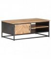 vidaXL Coffee Table 90x50x35 cm Solid Acacia Wood