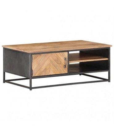 vidaXL Coffee Table 90x50x35 cm Solid Acacia Wood