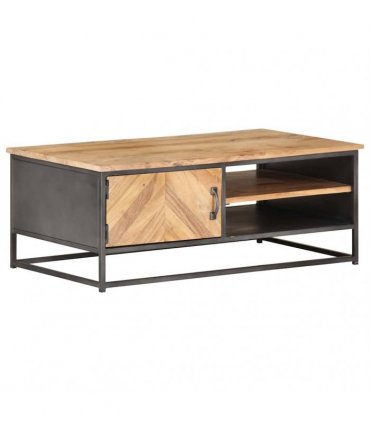 vidaXL Coffee Table 90x50x35 cm Solid Acacia Wood