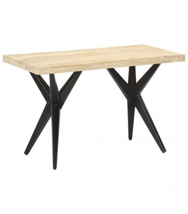 vidaXL Dining Table 120x60x76 cm Solid Mango Wood