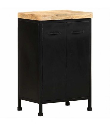 vidaXL Sideboard 47x35x76 cm Rough Mango Wood