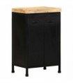vidaXL Sideboard 47x35x76 cm Rough Mango Wood