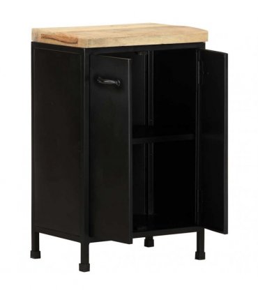 vidaXL Sideboard 47x35x76 cm Rough Mango Wood