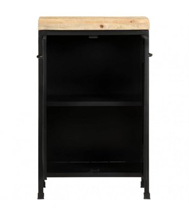 vidaXL Sideboard 47x35x76 cm Rough Mango Wood