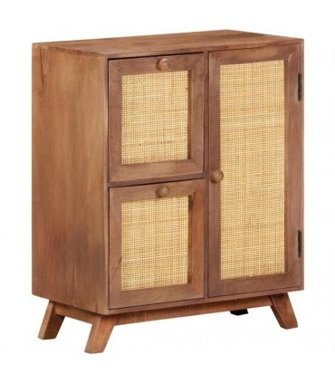 vidaXL Sideboard 60x35x75 cm Solid Mango Wood