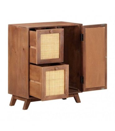 vidaXL Sideboard 60x35x75 cm Solid Mango Wood