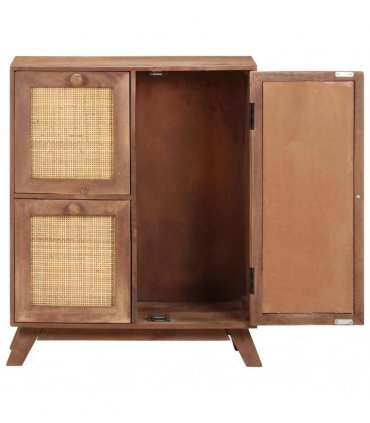 vidaXL Sideboard 60x35x75 cm Solid Mango Wood