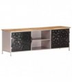 vidaXL TV Cabinet 120x30x40 cm Rough Mango Wood