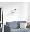 vidaXL Floating Wall Shelf White 40x23.5x3.8 cm MDF