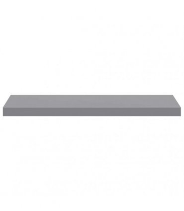 vidaXL Floating Wall Shelf Grey 80x23,5x3,8 cm MDF