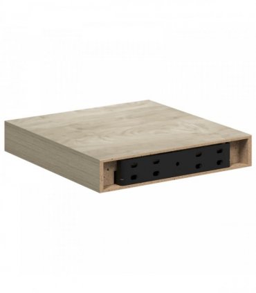 vidaXL Floating Wall Shelves 2 pcs Oak 23x23,5x3,8 cm MDF