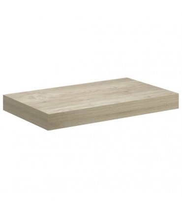vidaXL Floating Wall Shelf Oak 40x23.5x3.8 cm MDF