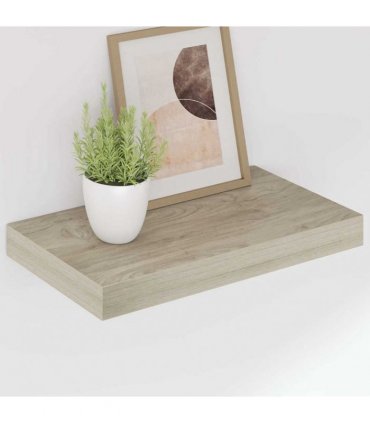 vidaXL Floating Wall Shelves 4 pcs Oak 40x23.5x3.8 cm MDF