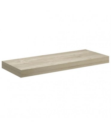 vidaXL Floating Wall Shelves 2 pcs Oak 60x23,5x3,8 cm MDF