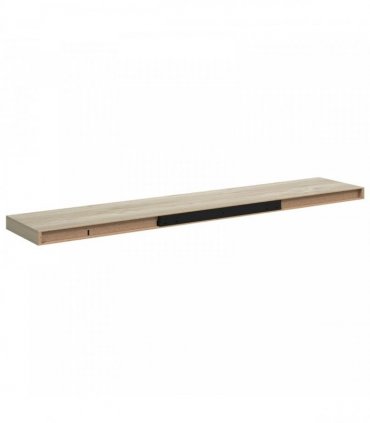 vidaXL Floating Wall Shelves 4 pcs Oak 120x23,5x3,8 cm MDF