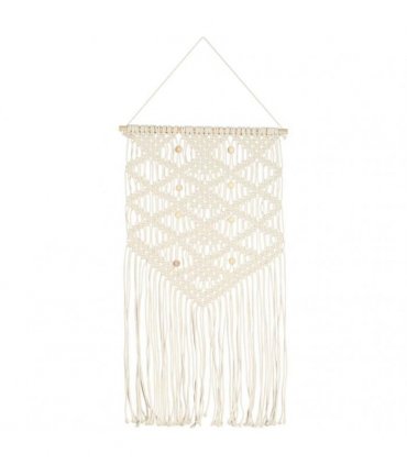 vidaXL Macrame Wall Hanger 40x80 cm Cotton