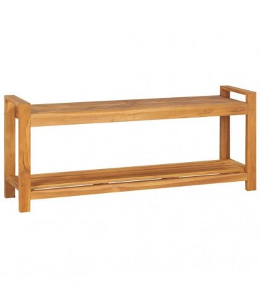 vidaXL Bench 120 cm Solid Teak Wood