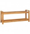 vidaXL Bench 120 cm Solid Teak Wood