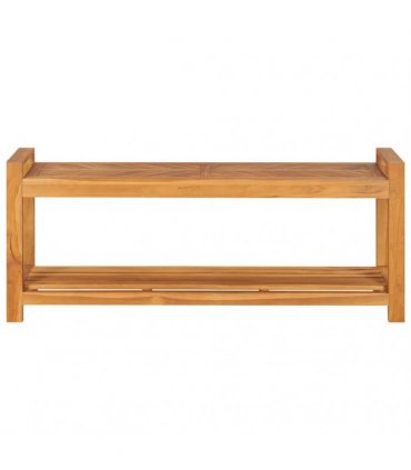 vidaXL Bench 120 cm Solid Teak Wood