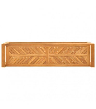 vidaXL Bench 120 cm Solid Teak Wood