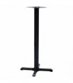 vidaXL Bistro Table Leg Black 56x56x107 cm Cast Iron