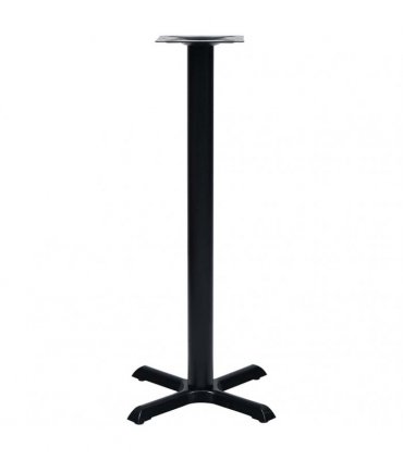 vidaXL Bistro Table Leg Black 56x56x107 cm Cast Iron