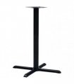 vidaXL Bistro Table Leg Black 76x76x107 cm Cast Iron