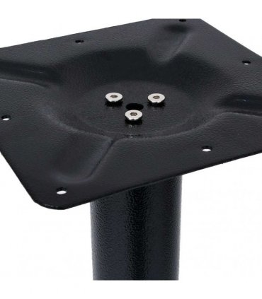 vidaXL Bistro Table Leg Black 76x76x107 cm Cast Iron