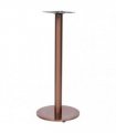 vidaXL Bistro Table Leg Gold Ø45x107 cm Stainless Steel