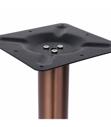 vidaXL Bistro Table Leg Gold Ø45x107 cm Stainless Steel